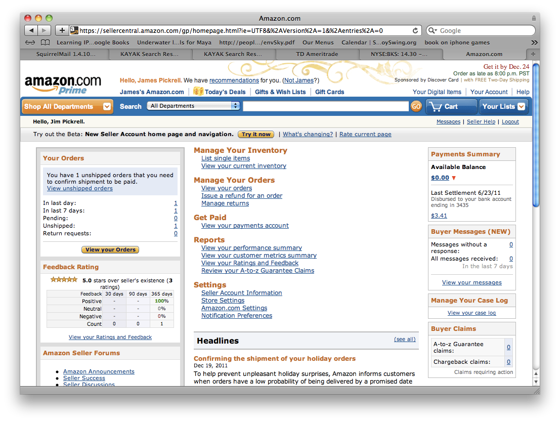 Amazon Book Sold Time To Ship
